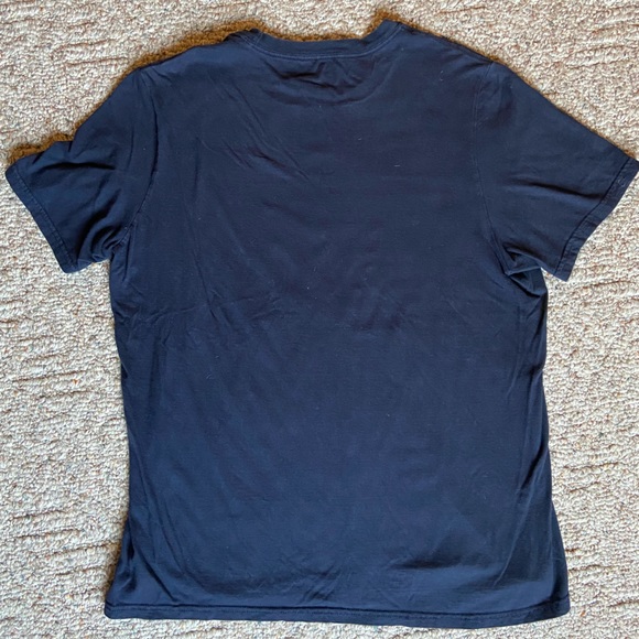 Adidas Tee Lg navy blue with white letters - Picture 2 of 7
